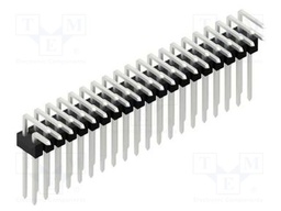 Connector: pin strips; pin header; male; PIN: 40; 2.54mm; THT; 2x20