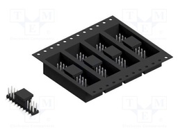 Connector: pin strips; pin header; male; PIN: 20; 2mm; SMT; 2x10