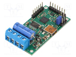 DC-motor driver; 21.77kHz; RC,TTL,USB,analog; 30A; Uin log: 3.3V