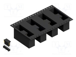 Connector: pin strips; pin header; male; PIN: 5; 2.54mm; SMT; 1x5