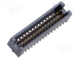Connector: PCB to PCB; male; PIN: 30; 1.27mm; TFC; gold flash; SMT