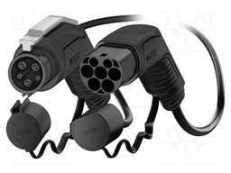 Cable: eMobility; 250V; 8kW; Type 1,Type 2; IP44; 5m; 32A; -30÷50°C