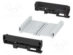 Enclosure: for DIN rail mounting; Y: 127.8mm; X: 103.8mm; UL94V-0