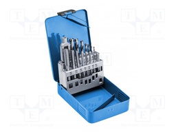 Kit: taps; Kit: taps,tap wrench,drill bits; 15pcs.