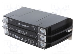 Filter: anti-interference; three-phase; 520VAC; DIN; Ir: 0.1mA