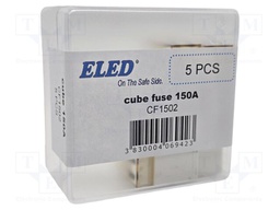 Fuse: fuse; 150A; 58VDC; ceramic,automotive; 20x23.5x11.8mm