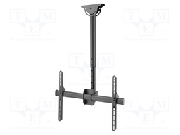Holder; ceiling; 50kg; 37÷70"; black; Dim: 680mmx435mmx1.13m