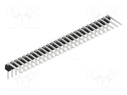 Connector: pin strips; pin header; male; PIN: 26; 2.54mm; THT; 1x26