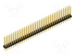 Connector: pin strips; pin header; male; PIN: 72; 2mm; THT; 2x36