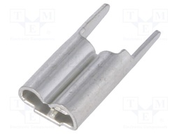 Terminal: flat; 4.8mm; 0.5mm; female; THT; brass; tinned; Pitch: 5mm