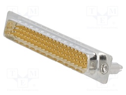 D-Sub HD; PIN: 26; socket; male; on PCBs,PCB snap; straight; THT