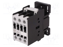 Contactor: 3-pole; NO x3; 24VAC; 25A; DIN,on panel; CL; 11kW