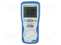 Milli-ohm meter; LCD 3,75 digit (4000); 400m/4/40Ω