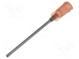 Needle: steel; 1.5"; Size: 15; straight; 1.37mm; Mounting: Luer Lock