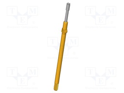 Test needle; Operational spring compression: 4mm; 8A; Ø: 1.3mm