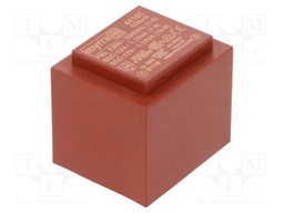 Transformer: encapsulated; 2.3VA; 230VAC; 12V; 12V; 96mA; 96mA