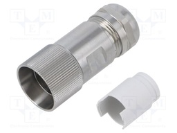 Enclosure: for M23 connectors; for cable; internal thread