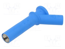 Probe tip; 2A; blue; Tip diameter: 11mm; Socket size: 4mm