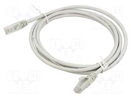 Patch cord; U/UTP; Cat: 6; RJ45 plug,both sides; stranded; Cu; 2m