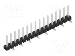 Connector: pin strips; pin header; male; PIN: 16; 2.54mm; SMT; 1x16
