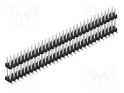 Connector: pin strips; pin header; male; PIN: 62; 2mm; SMT; 2x31