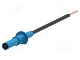 Probe tip; 36A; blue; Socket size: 4mm; Plating: nickel plated
