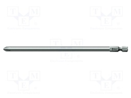 Screwdriver bit; Phillips; PH2; Overall len: 152mm