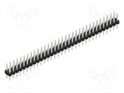 Connector: pin strips; pin header; male; PIN: 64; 2mm; THT; 2x32