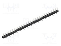 Connector: pin strips; pin header; male; PIN: 31; 2.54mm; SMT; 1x31