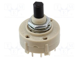 Switch: rotary; Pos: 12; 0.15A/250VAC; Poles number: 1; 30°; THT