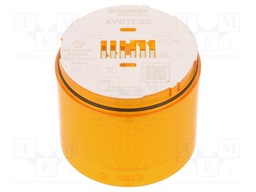 Module: light signaller; orange; LED; 24VDC; 24VAC; IP66