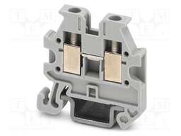 Splice terminal: rail; 17.5A; 400V; screw terminal; PA; L: 23.3mm