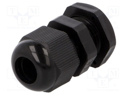 Cable gland; PG9; IP67; Mat: polyamide; black