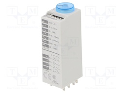 Timer; 0,05s÷100h; 3PDT; 250VAC/10A; Usup: 24VAC; 24VDC; -20÷60°C