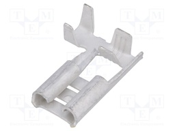 Terminal: flat; 6.3mm; 0.8mm; female; 1÷2.5mm2; crimped; for cable