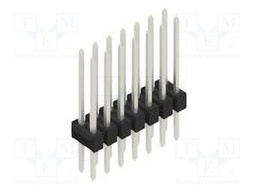 Connector: pin strips; pin header; male; PIN: 14; 2.54mm; THT; 2x7
