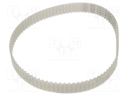 Timing belt; T5; W: 16mm; H: 2.2mm; Lw: 450mm; Tooth height: 1.2mm