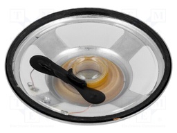 Loudspeaker; general purpose; 0.5W; 8Ω; 0÷4000Hz; 66mm