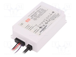Power supply: switched-mode; LED; 50W; 12VDC; 4.2A; 180÷295VAC