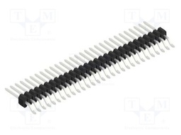 Connector: pin strips; pin header; male; PIN: 29; 1.27mm; SMT; 1x29