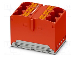 Splice terminal: rail; 57A; 450V; push-in; PA; L: 25.1mm; 0.5÷16mm2