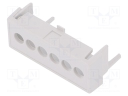 Terminals cover; 2M Modulbox One; grey; 5.08mm; Holes no: 6