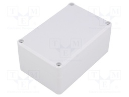 Enclosure: multipurpose; X: 78mm; Y: 118mm; Z: 54mm; polystyrene