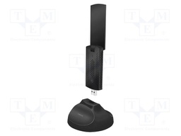 PC extension card: WiFi network; USB A socket,USB A plug; black