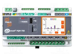 Meter: power quality analyser; LCD 2,4"; IN: 5; Software: included