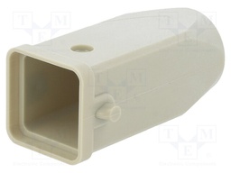 Enclosure: for HDC connectors; C146; size A3; for cable; straight