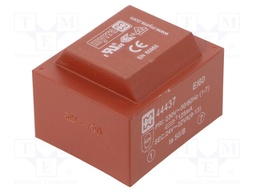 Transformer: encapsulated; 22VA; 230VAC; 24V; 917mA; Mounting: PCB