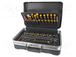 Kit: general purpose; Pcs: 65; case