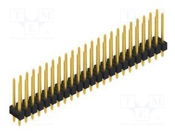 Connector: pin strips; pin header; male; PIN: 46; 2.54mm; THT; 2x23