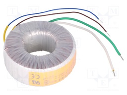 Transformer: toroidal; 100VA; 230VAC; 18V; 5.556A; 1.1kg; Ø: 93mm